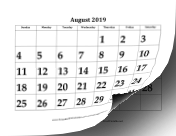 2019-2020 Large Academic calendar